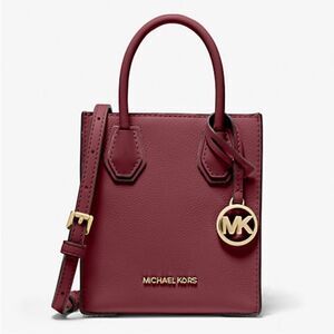 Michael Kors NW(partial)tag Mercer Extra-Small Pebbled Leather Crossbody Bag